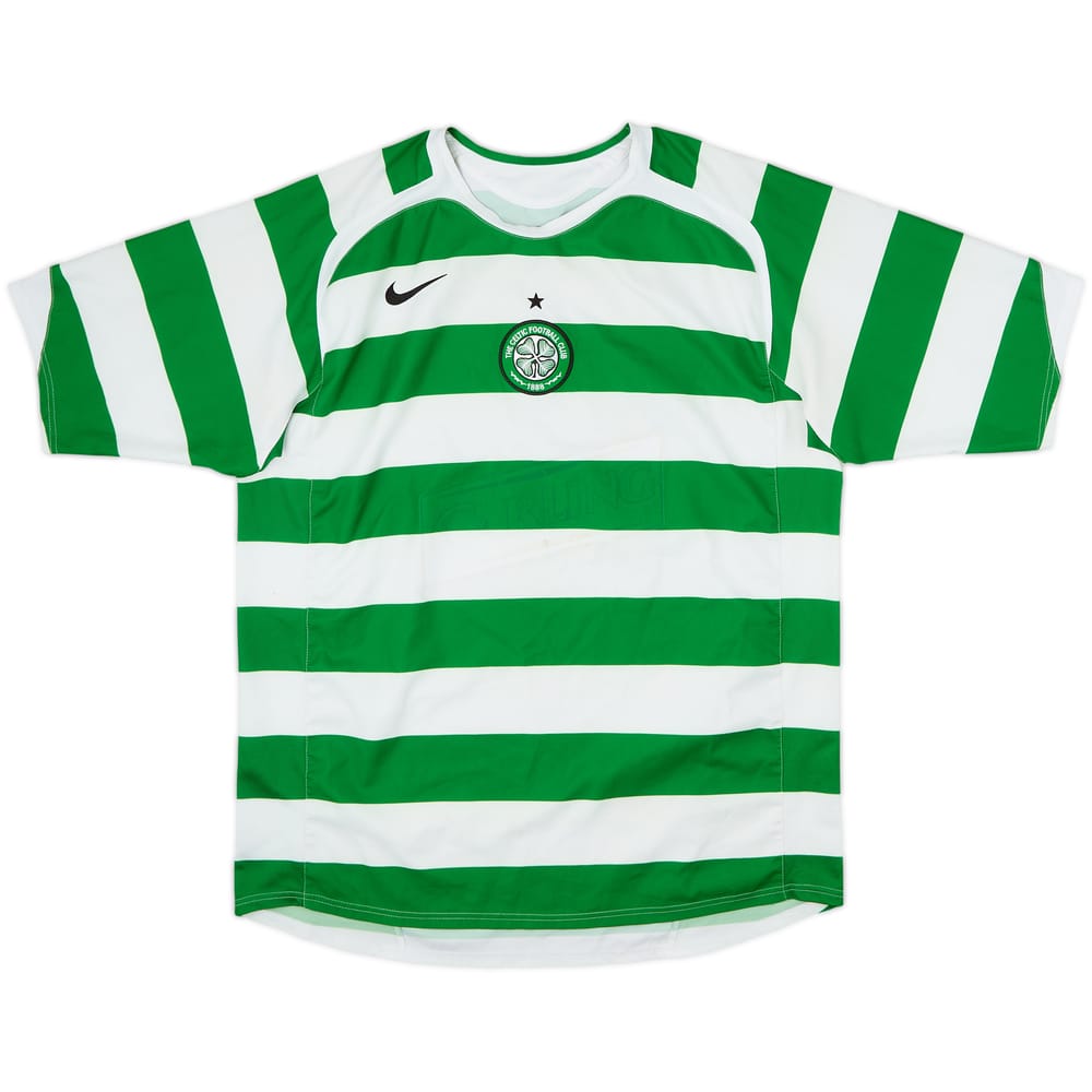 2005-07 Celtic Home Shirt - 4/10 - (L)