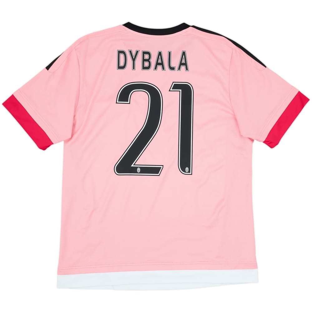 2015-16 Juventus Away Shirt Dybala #21 - 6/10 - (L)