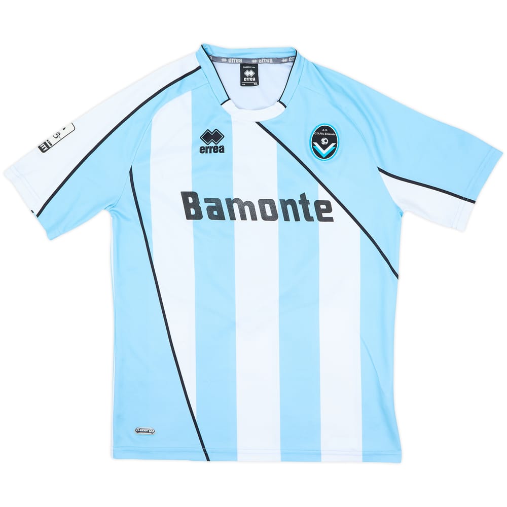 2013-14 Giana Erminio Match Issue Home Shirt #6
