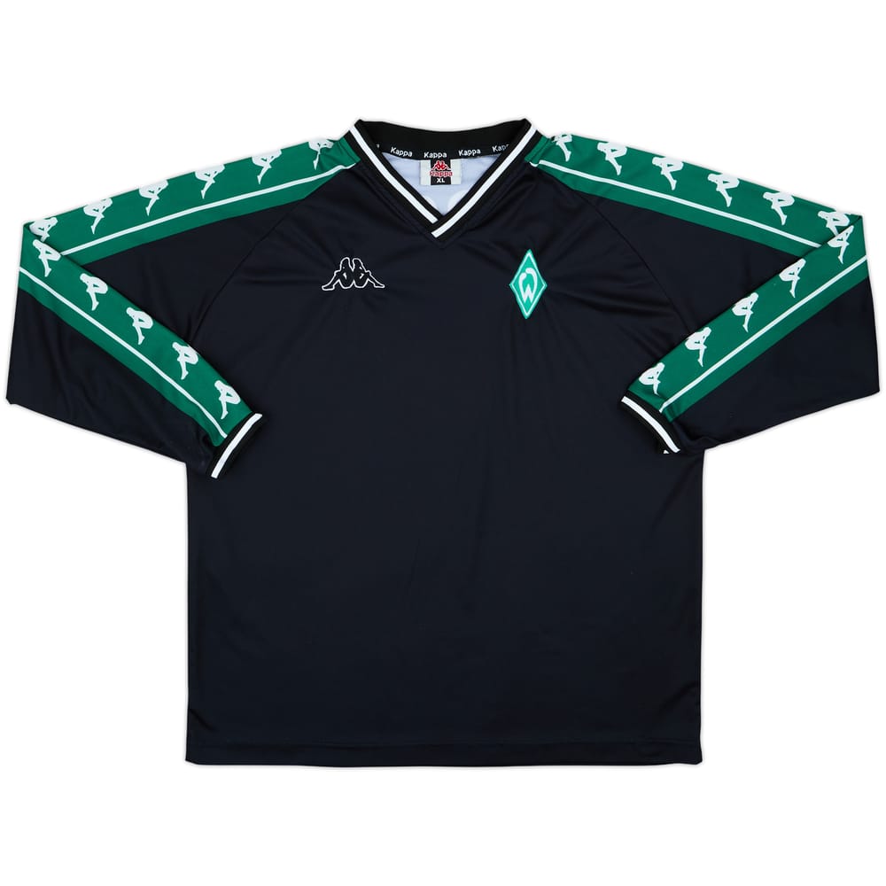 2004-05 Werder Bremen Kappa Training L/S Shirt - 8/10 - (XL)