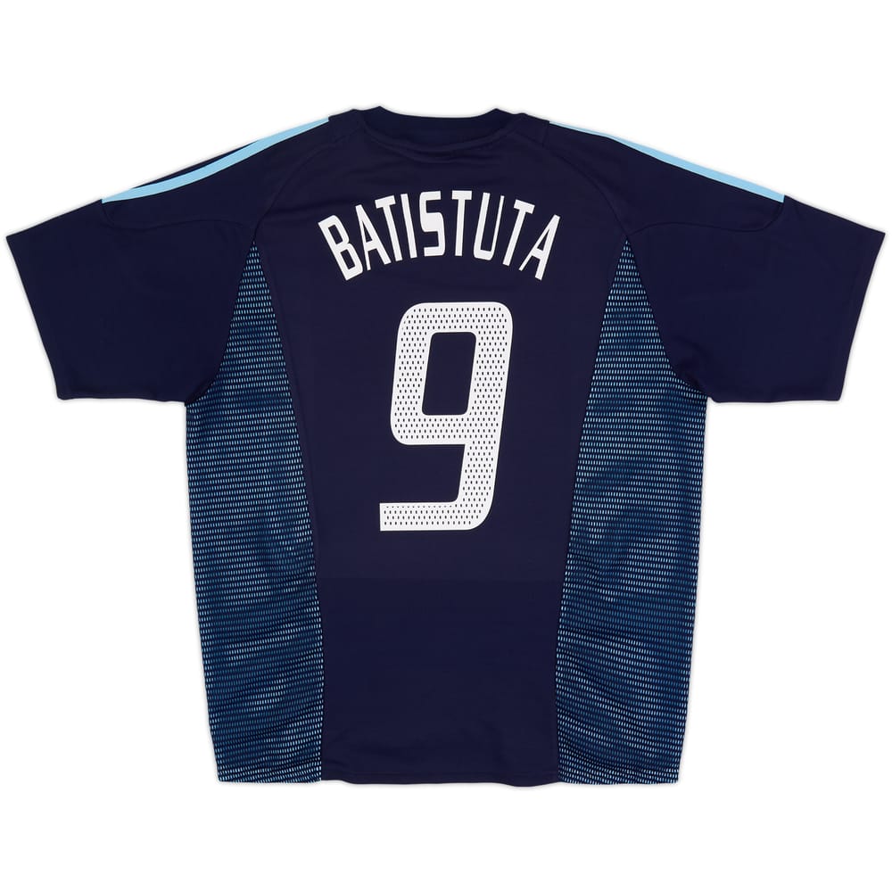 2002-04 Argentina Away Shirt Batistuta #9 - 10/10 - (XL)