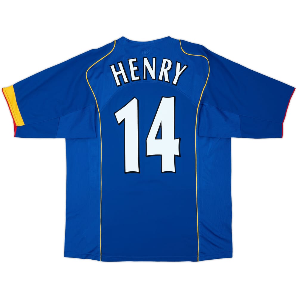 2004-06 Arsenal Away Shirt Henry #14 - 9/10 - (L)