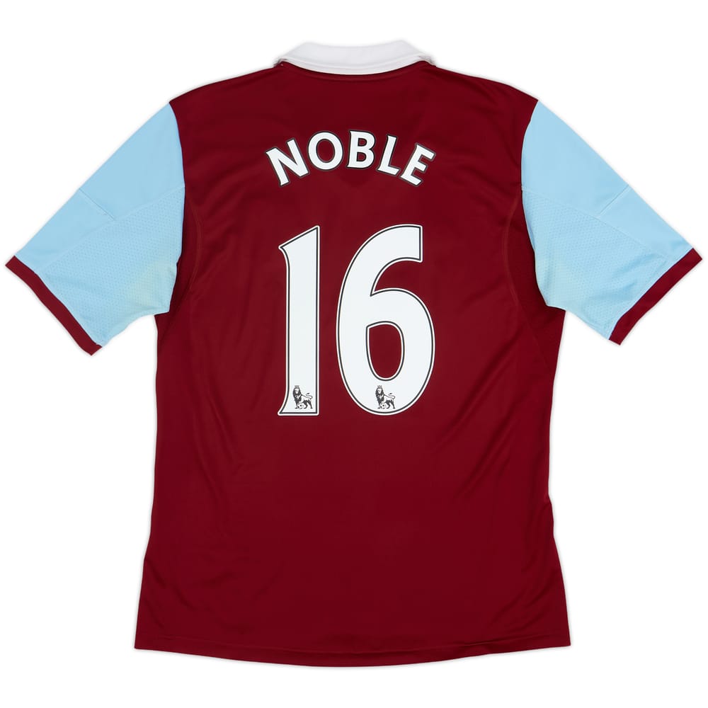 Camiseta de local del West Ham 2013-14 Noble #16 - 6/10 - (M)