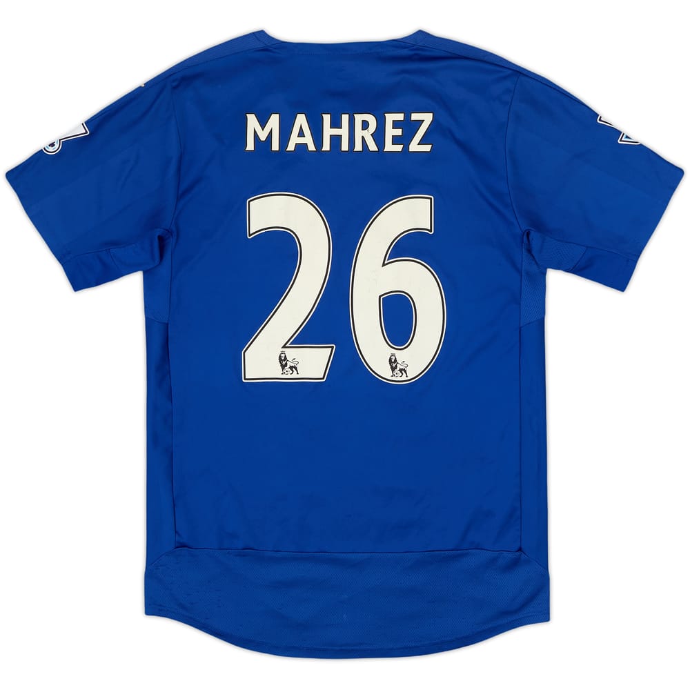 2015-16 Leicester Home Shirt Mahrez #26 - 5/10 - (M)