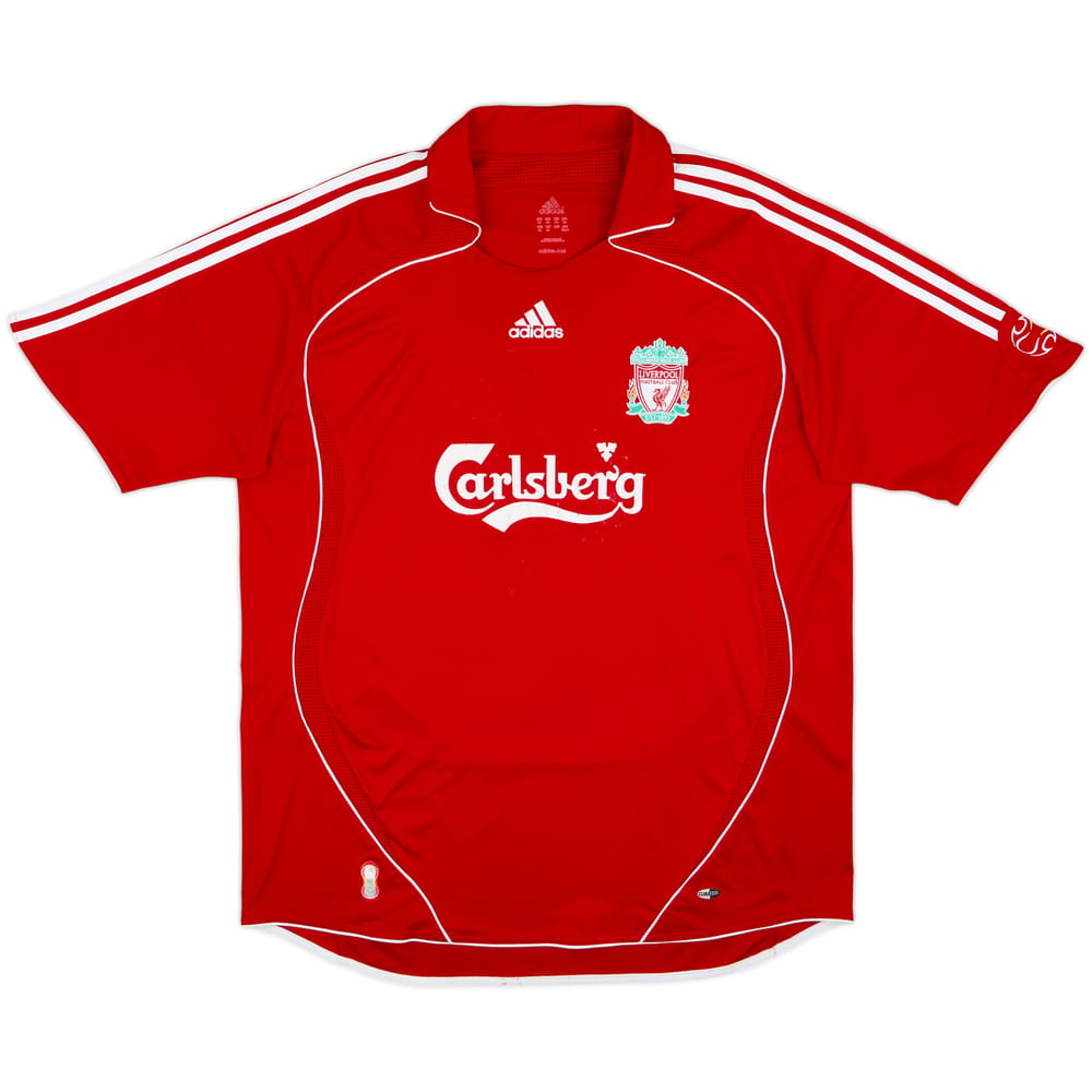 2006-08 Liverpool Home Shirt - 4/10 - (XXL)
