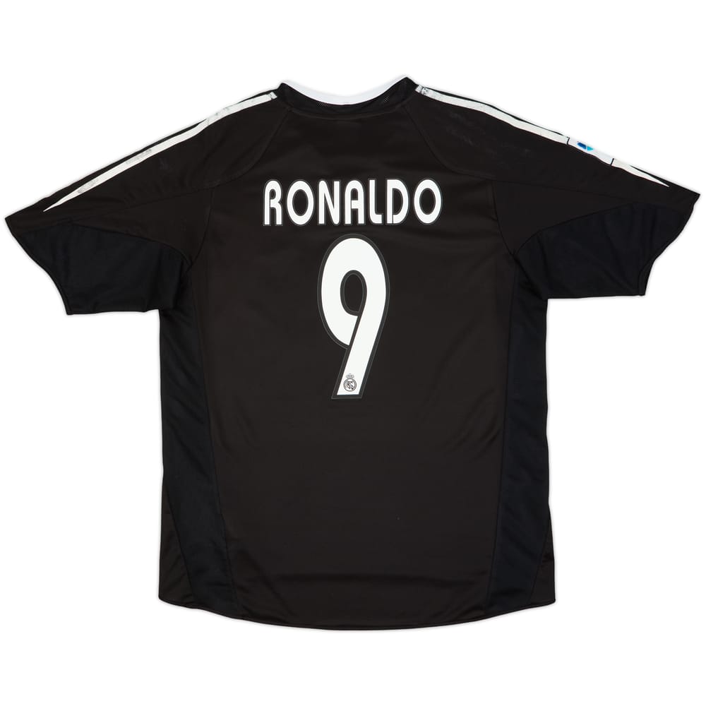 2004-05 Real Madrid Away Shirt Ronaldo #9 - 5/10 - (M)