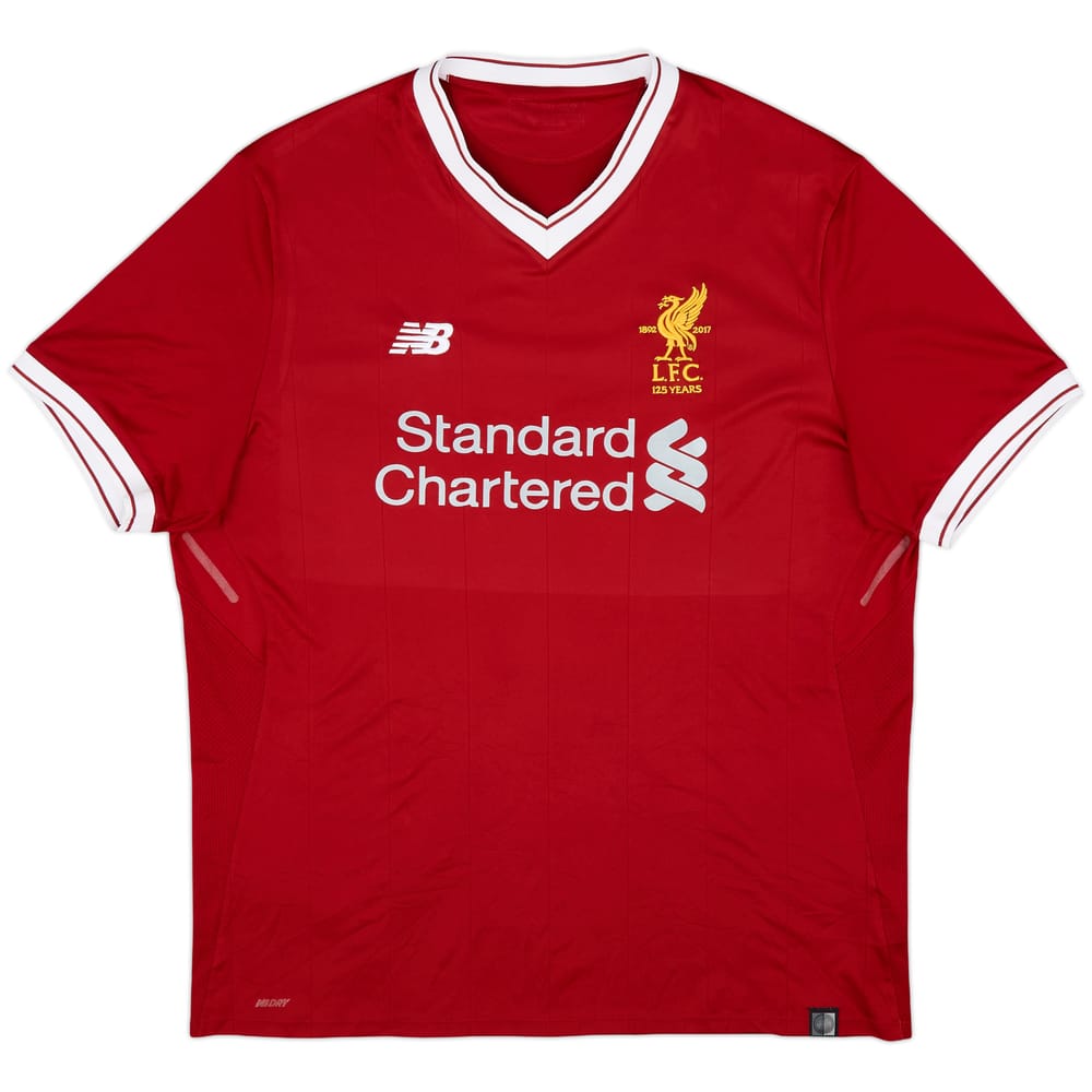 2017-18 Liverpool 125 Years Home Shirt - 5/10 - (XL)