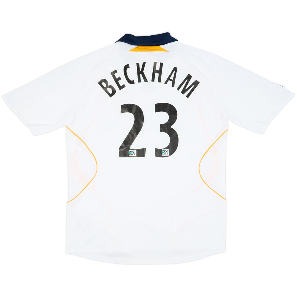 2007-08 LA Galaxy Home Shirt Beckham #23 - 5/10 - (L)