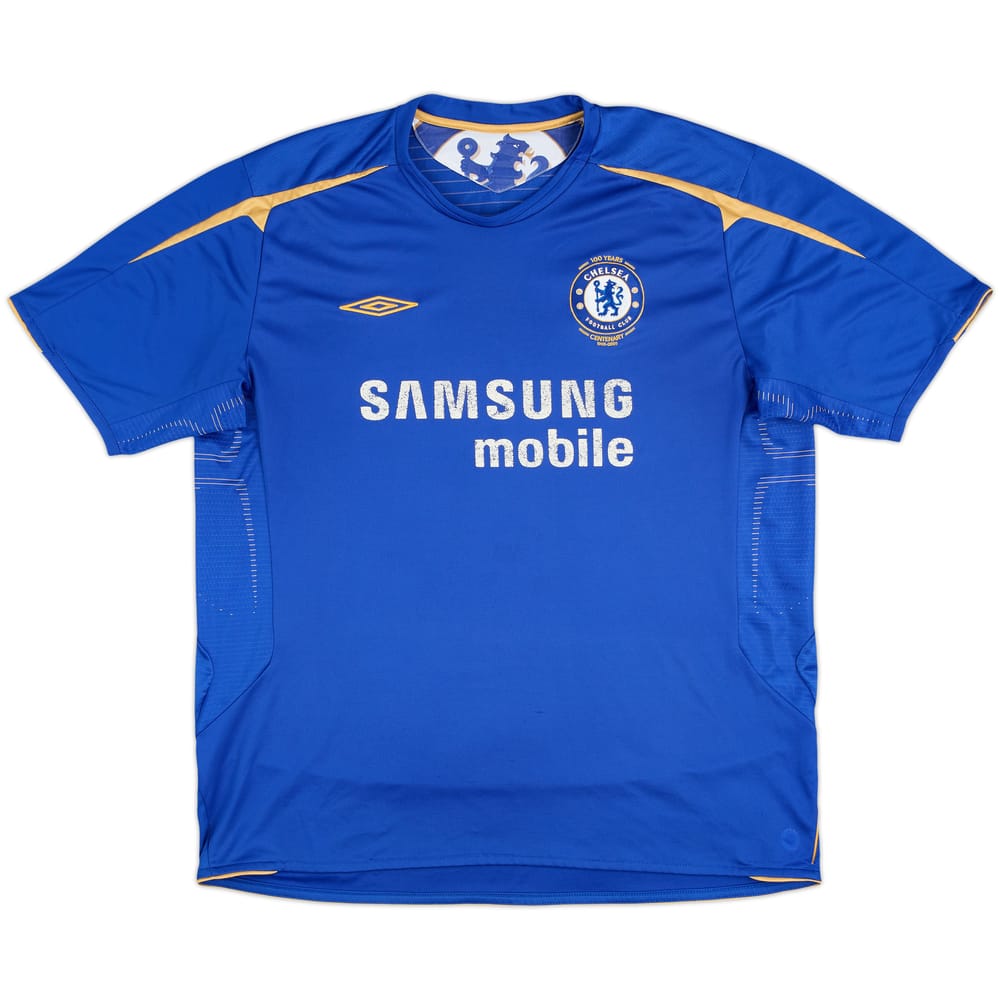2005-06 Chelsea Centenary Home Shirt - 5/10 - (XXL)