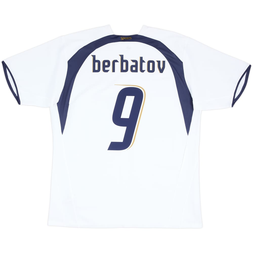 2006-07 Tottenham Home Shirt Berbatov #9 - 8/10 - (XXL)