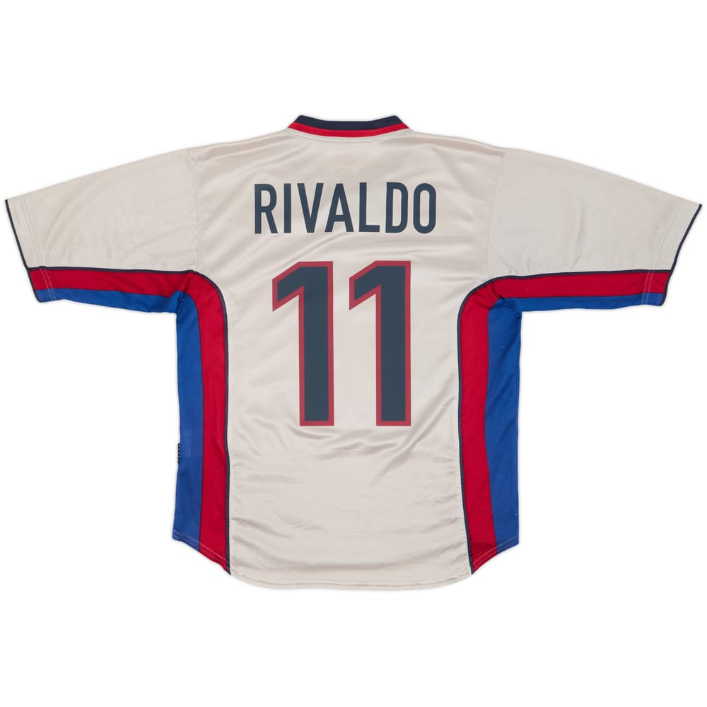 1999-01 Barcelona Away Shirt Rivaldo #11 - 6/10 - (M)