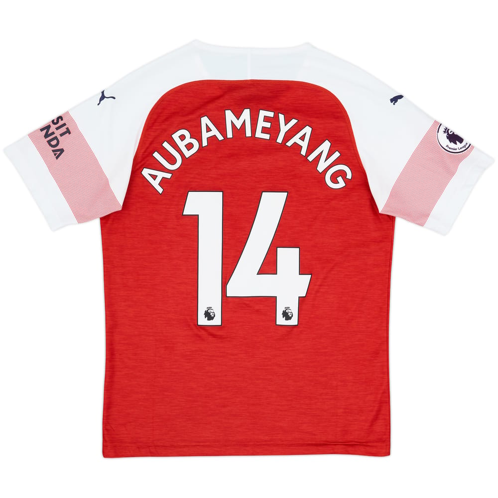 2018-19 Arsenal Home Shirt Aubameyang #14 - 8/10 - (M)
