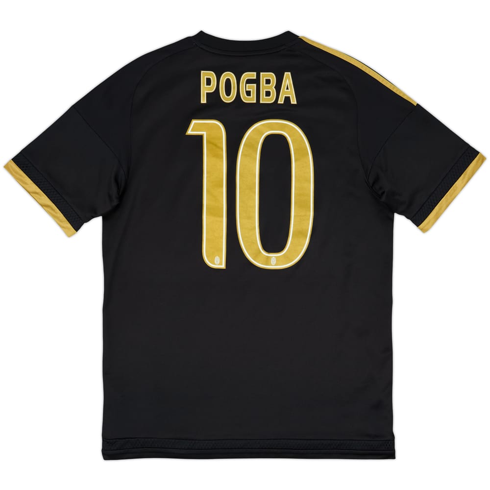 2015-16 Juventus Third Shirt Pogba #10 - 8/10 - (M)