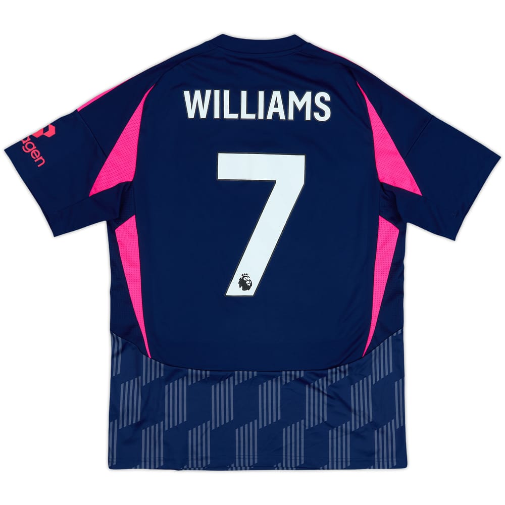 2024-25 Nottingham Forest Away Shirt Williams #7 - 6/10 - (L)