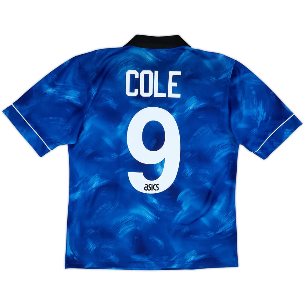 1993-95 Newcastle Away Shirt Cole #9 - 6/10 - (M)