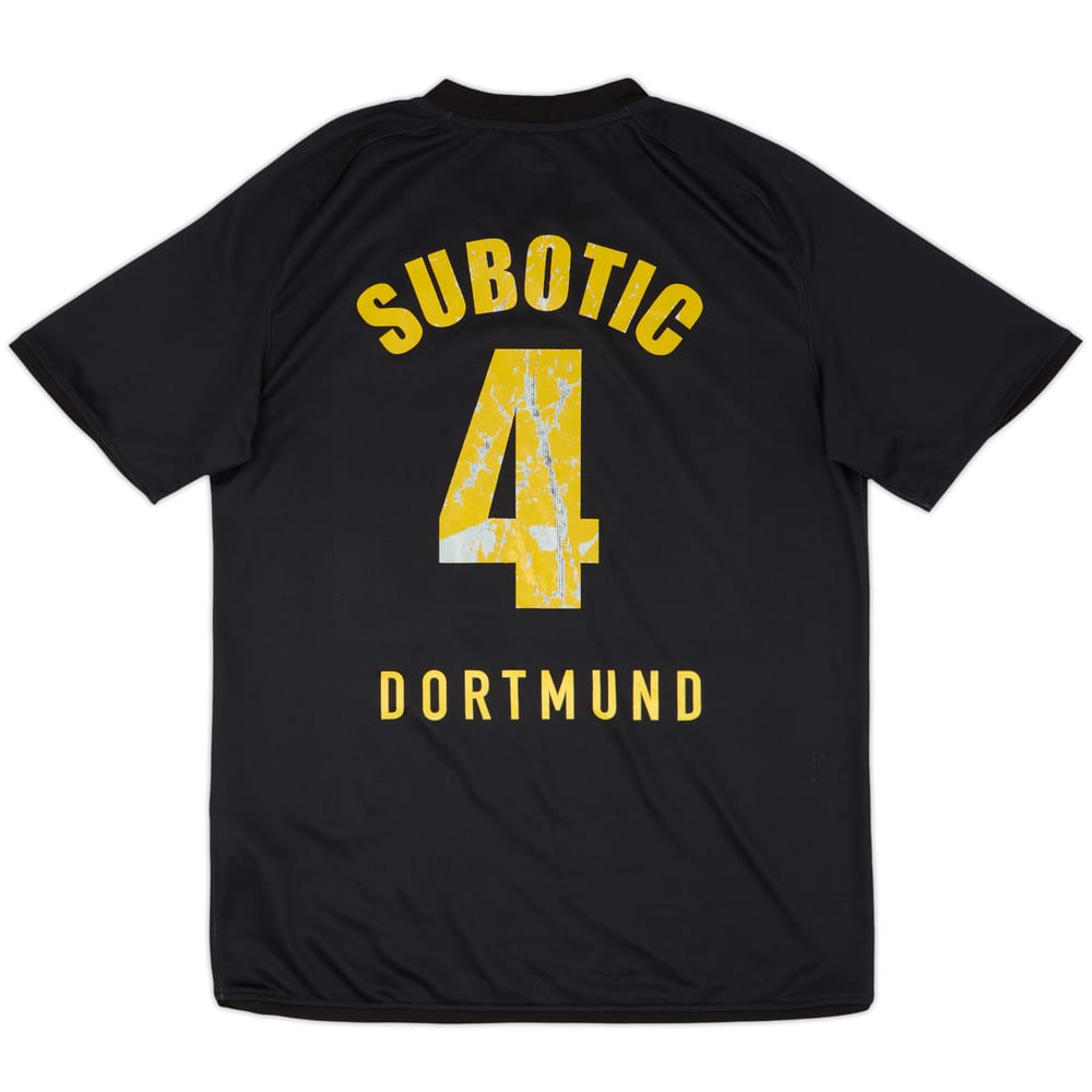 2008-09 Borussia Dortmund Away Shirt Subotic #4 - 5/10 - (M)
