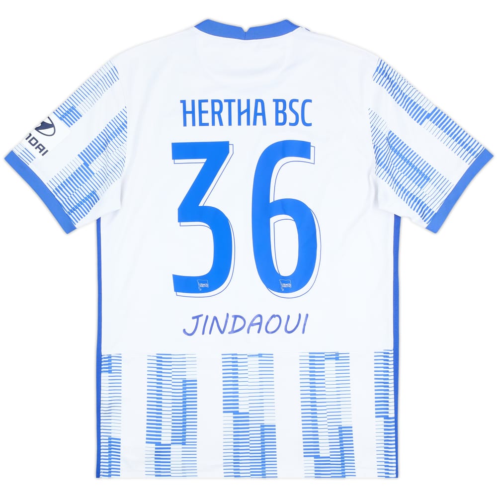 Camiseta de local del Hertha Berlin 2021-22 Jindaoui #26 - 7/10 - (M)
