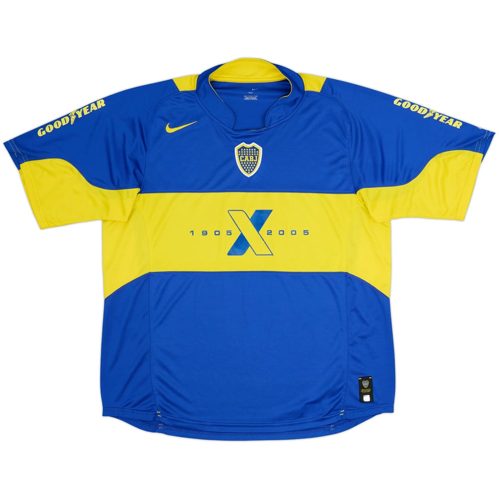 2005 Boca Juniors Home Shirt - 8/10 - (XL)