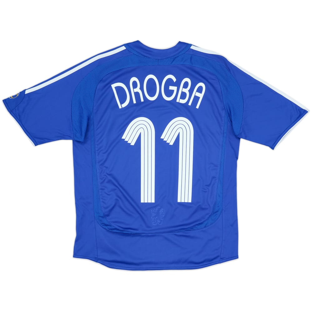 2006-08 Chelsea Home Shirt Drogba #11 - 6/10 - (13-14 Years)