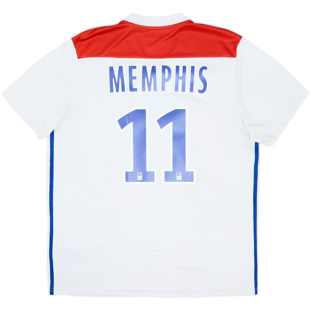 2018-19 Lyon Home Shirt Memphis #11 - 5/10 - (L)