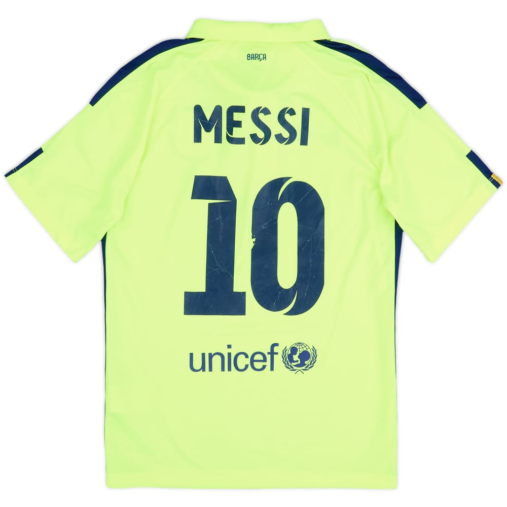 2014-15 Barcelona Third Shirt Messi #10 - 5/10 - (S)