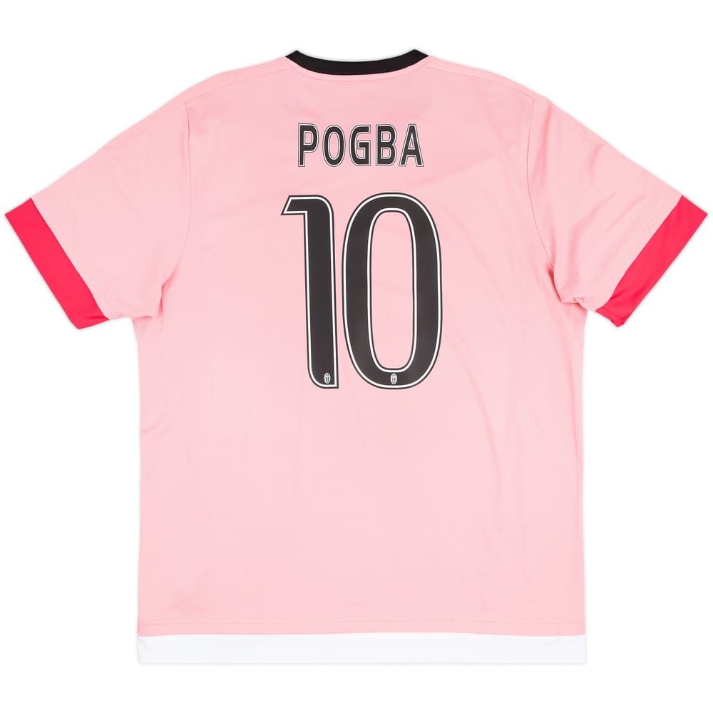 2015-16 Juventus Away Shirt Pogba #10 - 8/10 - (XL)