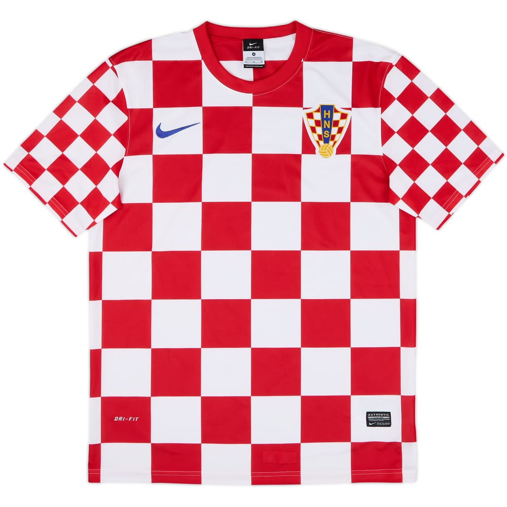 2012-14 Croatia Basic Home Shirt - 9/10 - (M)