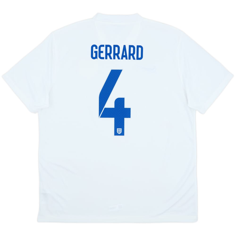2014-15 England Home Shirt Gerrard #4 (XL)