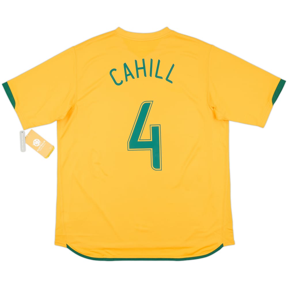 2006-08 Australia Home Shirt Cahill #4 (XL)