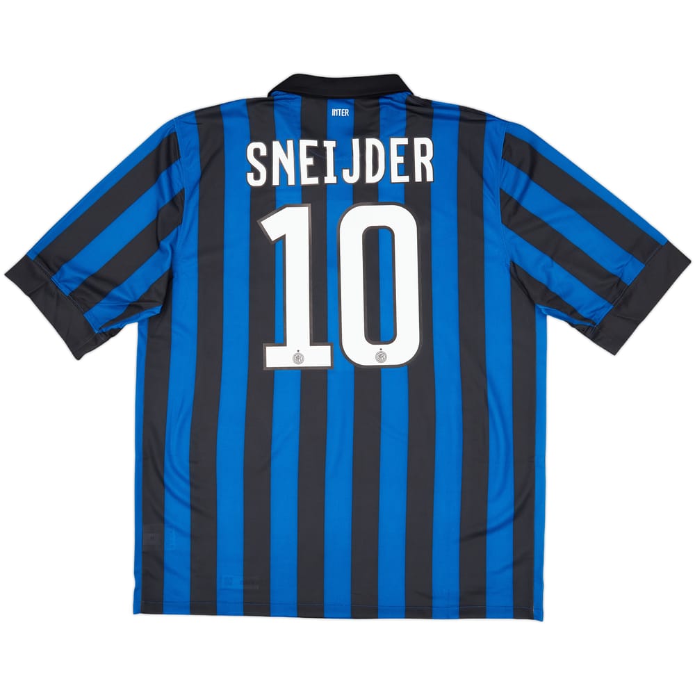 2011-12 Inter Milan Home Shirt Sneijder #10 (XL)