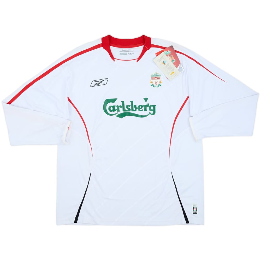 2005-06 Liverpool Away L/S Shirt (L)