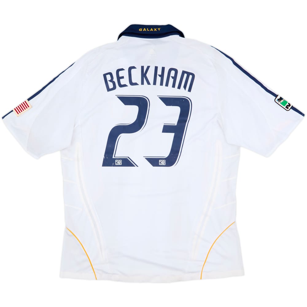 2008-09 LA Galaxy Authentic Home Shirt Beckham #23 (XL)