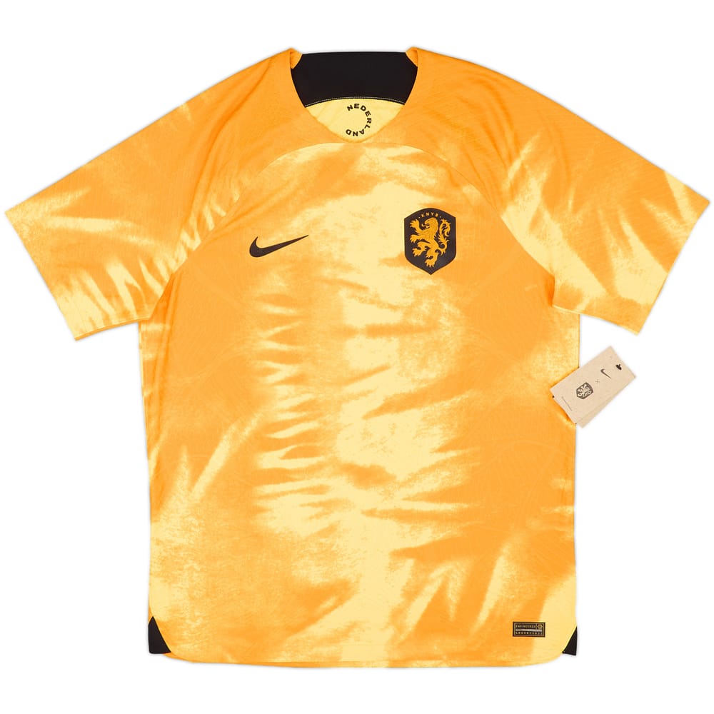 2022-23 Netherlands Authentic Home Shirt (L)