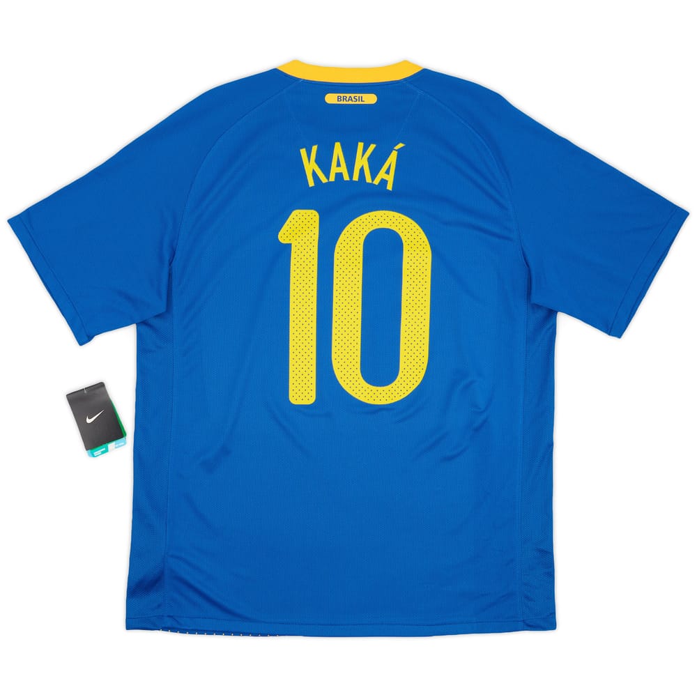 2010-11 Brazil Away Shirt Kaka #10 (L)