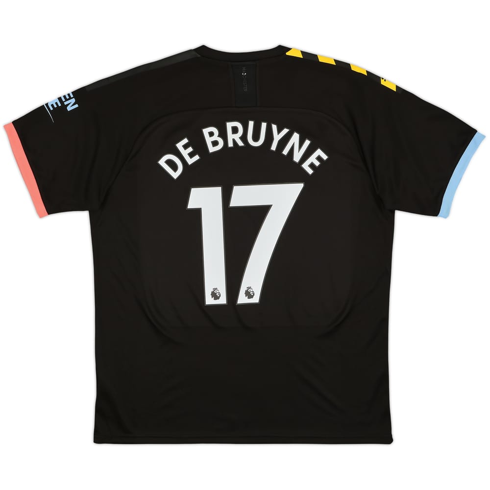 2019-20 Manchester City Away Shirt De Bruyne #17 - 9/10 - (XL)