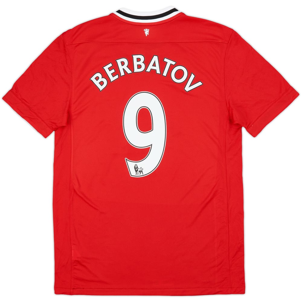 2011-12 Manchester United Home Shirt Berbatov #9 (M)