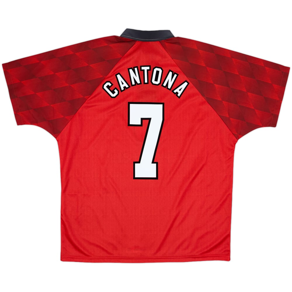 1996-98 Manchester United Home Shirt Cantona #7 (L)