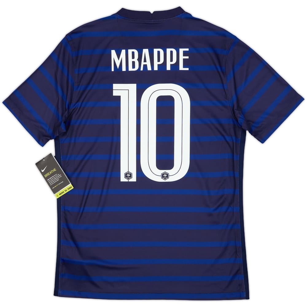 2020-21 France Home Shirt Mbappe #10 (M)