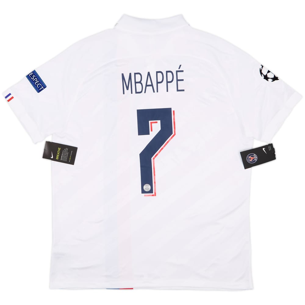 2019-20 Paris Saint-Germain Third Shirt Mbappe #7 (XL)