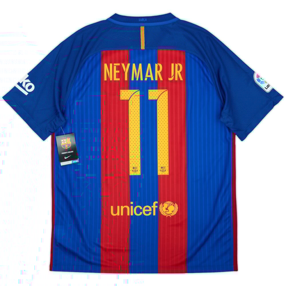 2016-17 Barcelona Home Shirt Neymar Jr #11 (L)
