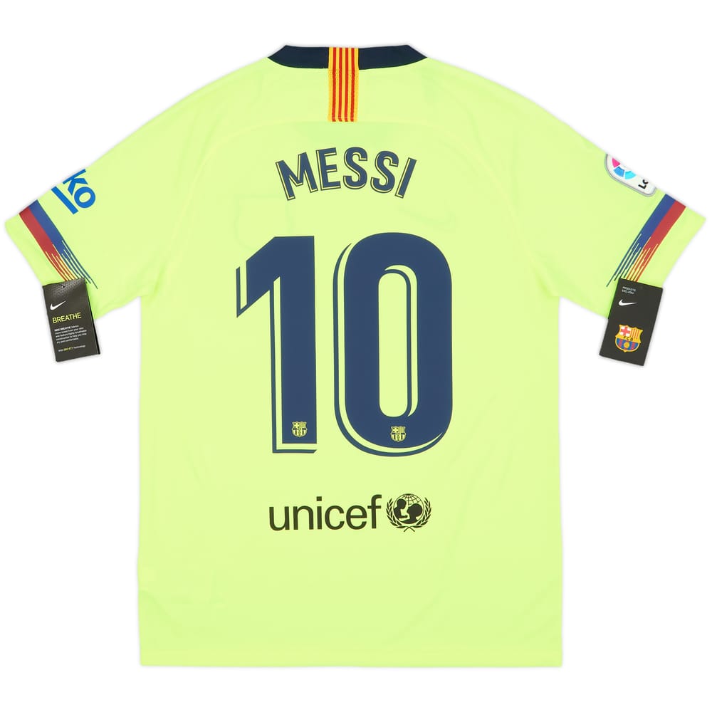 2018-19 Barcelona Away Shirt Messi #10 (M)