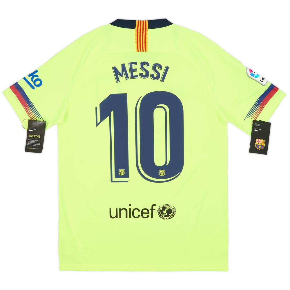 2018-19 Barcelona Away Shirt Messi #10 (M)
