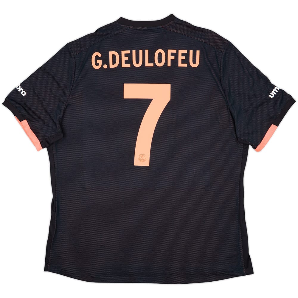 2016-17 Everton Away Shirt G. Deulofeu #7 (XXL)