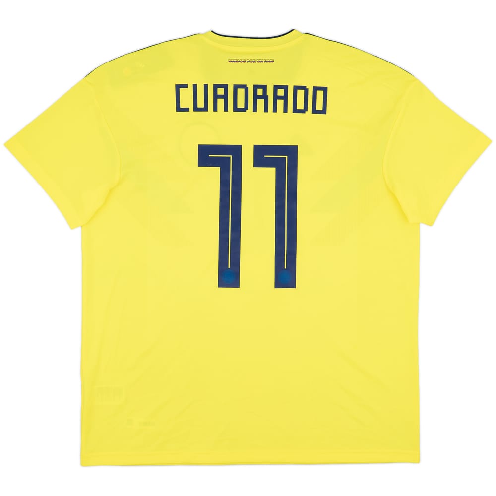 2018-19 Colombia Home Shirt Cuadrado #11 (XL)