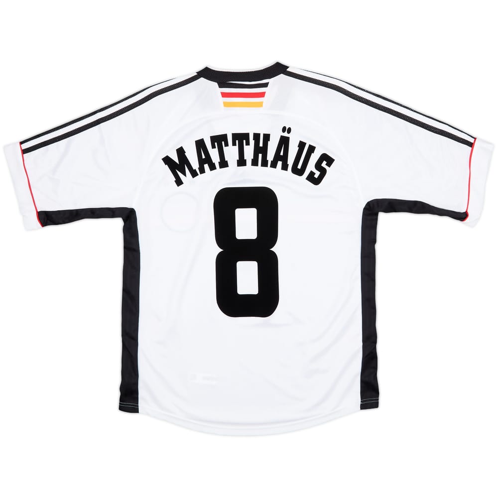 1998-00 Germany Home Shirt Matthaus #8 (S)