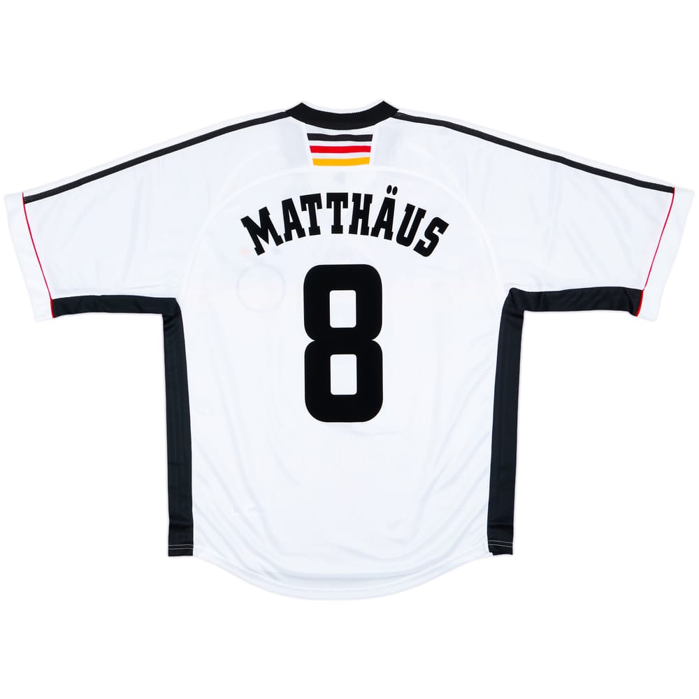 1998-00 Germany Home Shirt Matthaus #8 (L)