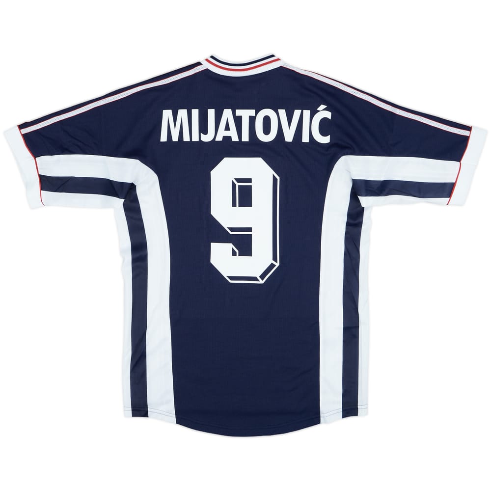 1998-99 Yugoslavia Home Shirt Mijatovic #9 (S)
