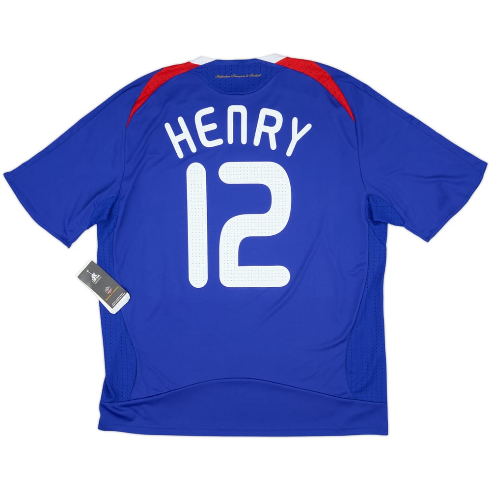 2007-08 France Home Shirt Henry #12 (M)