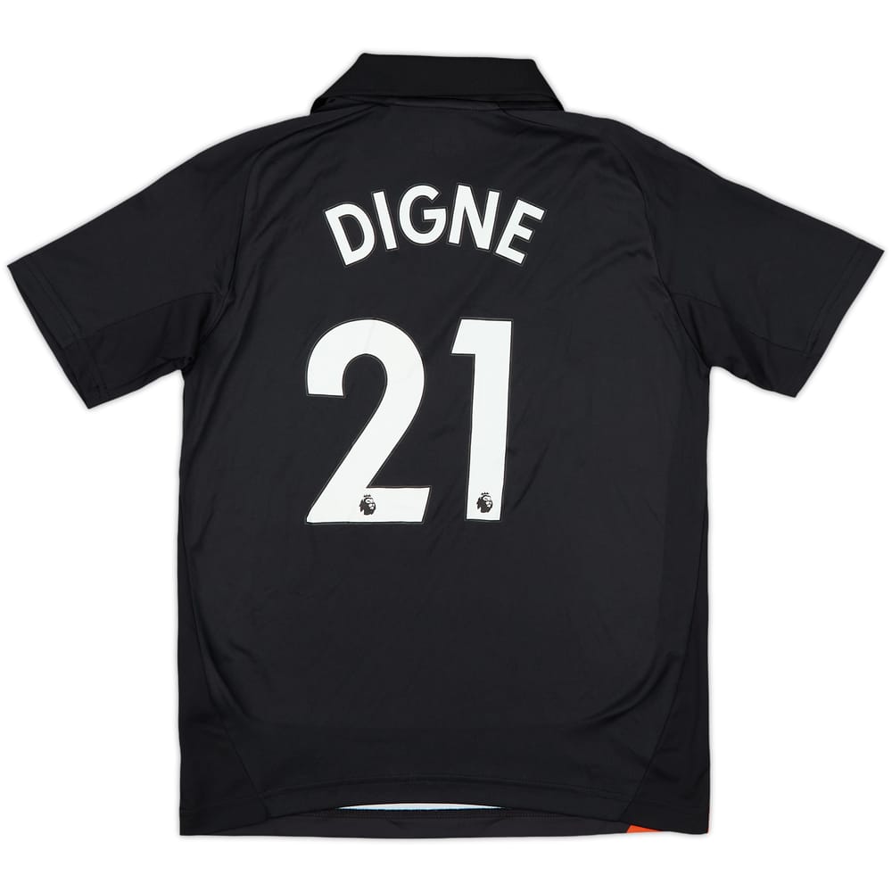 2021-22 Everton Away Shirt Digne #21 (XL.Boys)