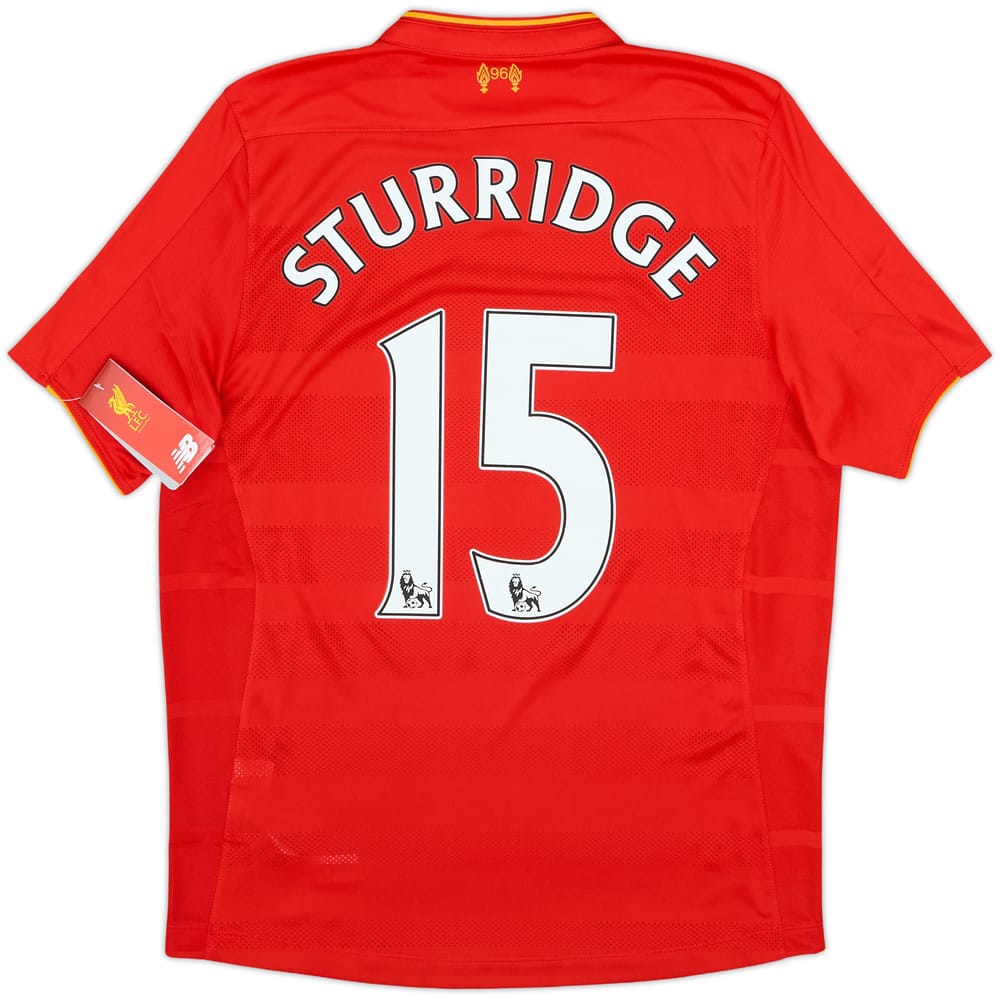 2016-17 Liverpool Home Shirt Sturridge #15 (S)